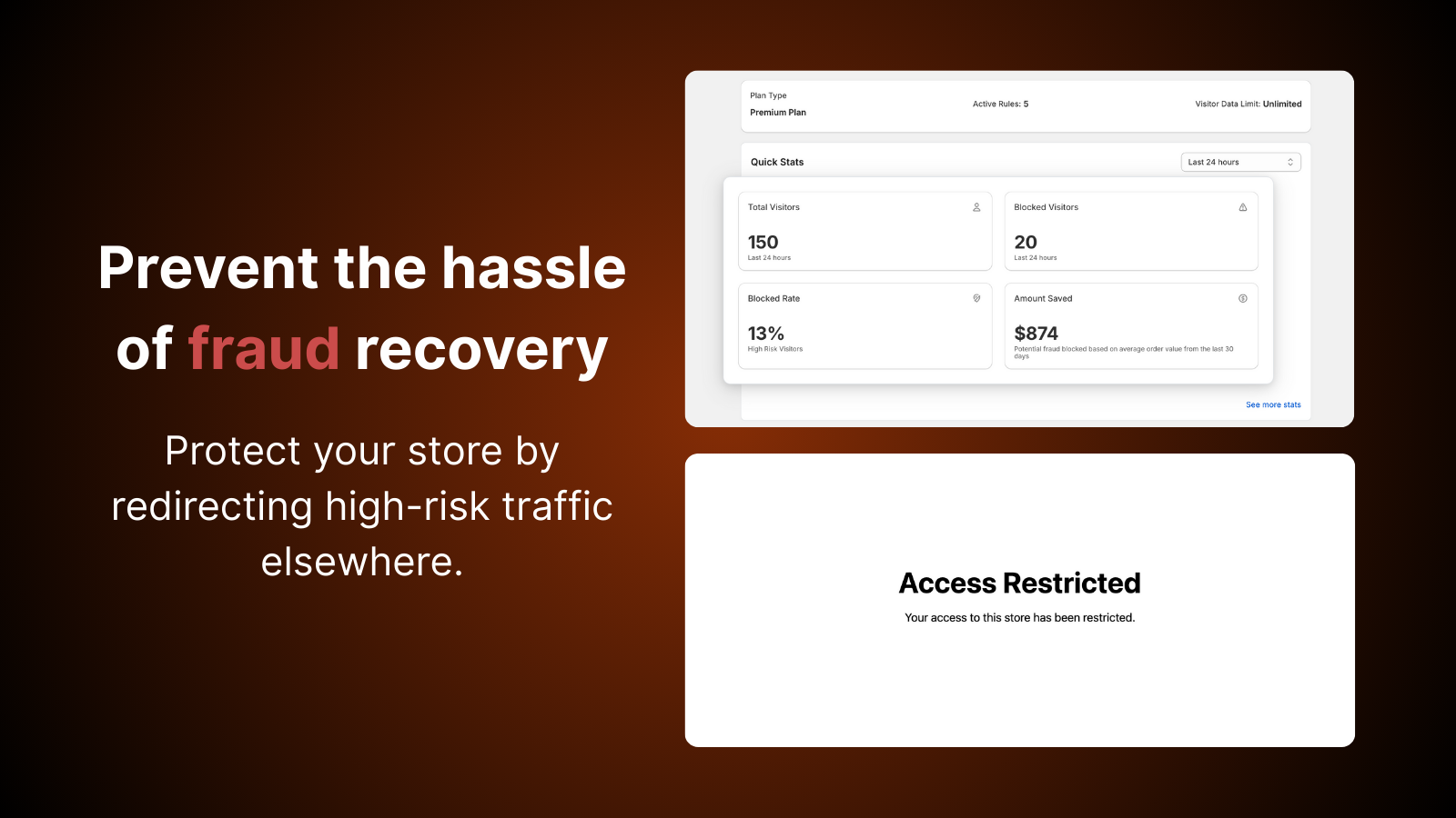 Prevent the hassle of fraud recovery
