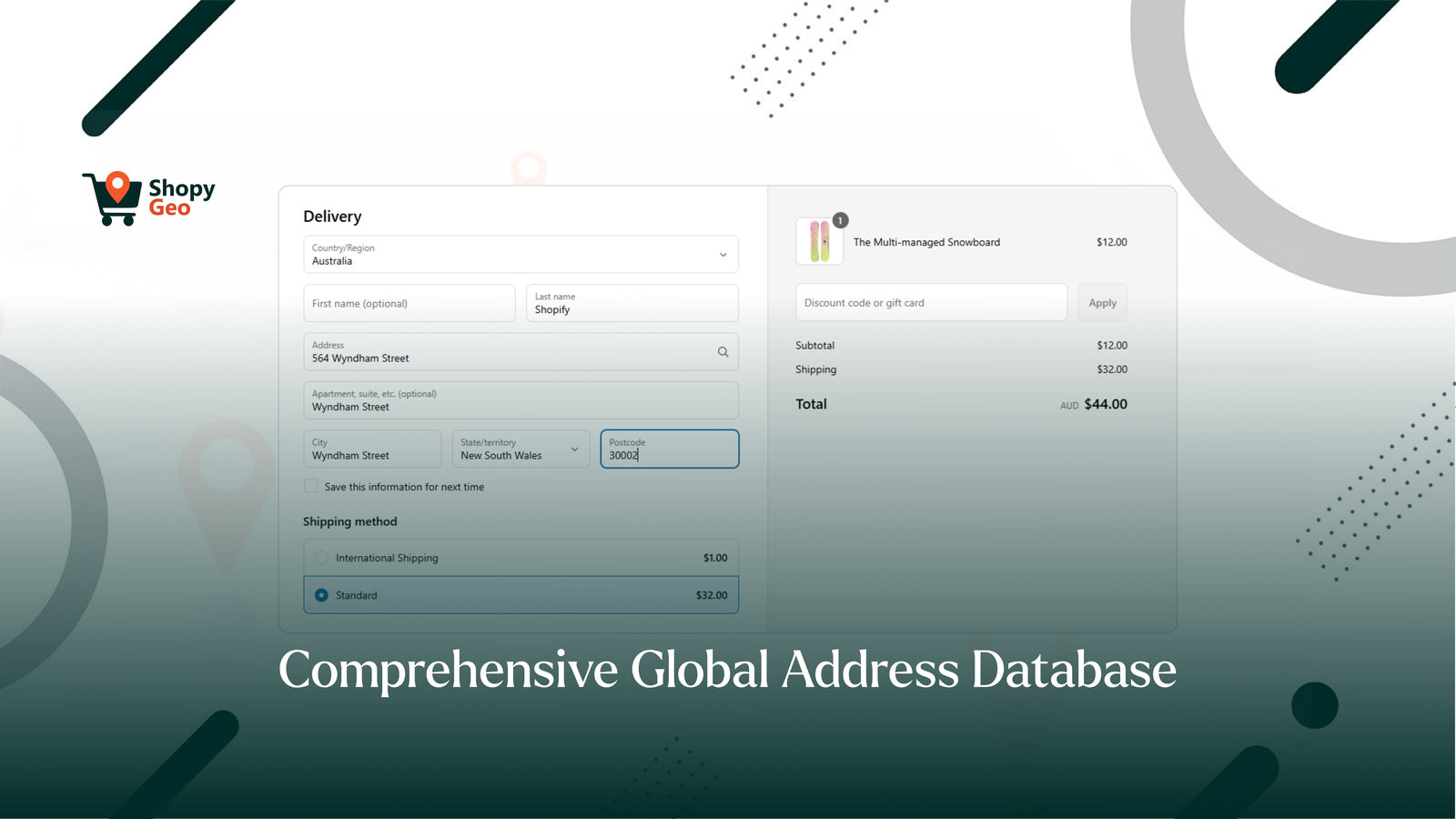 Global Address Database