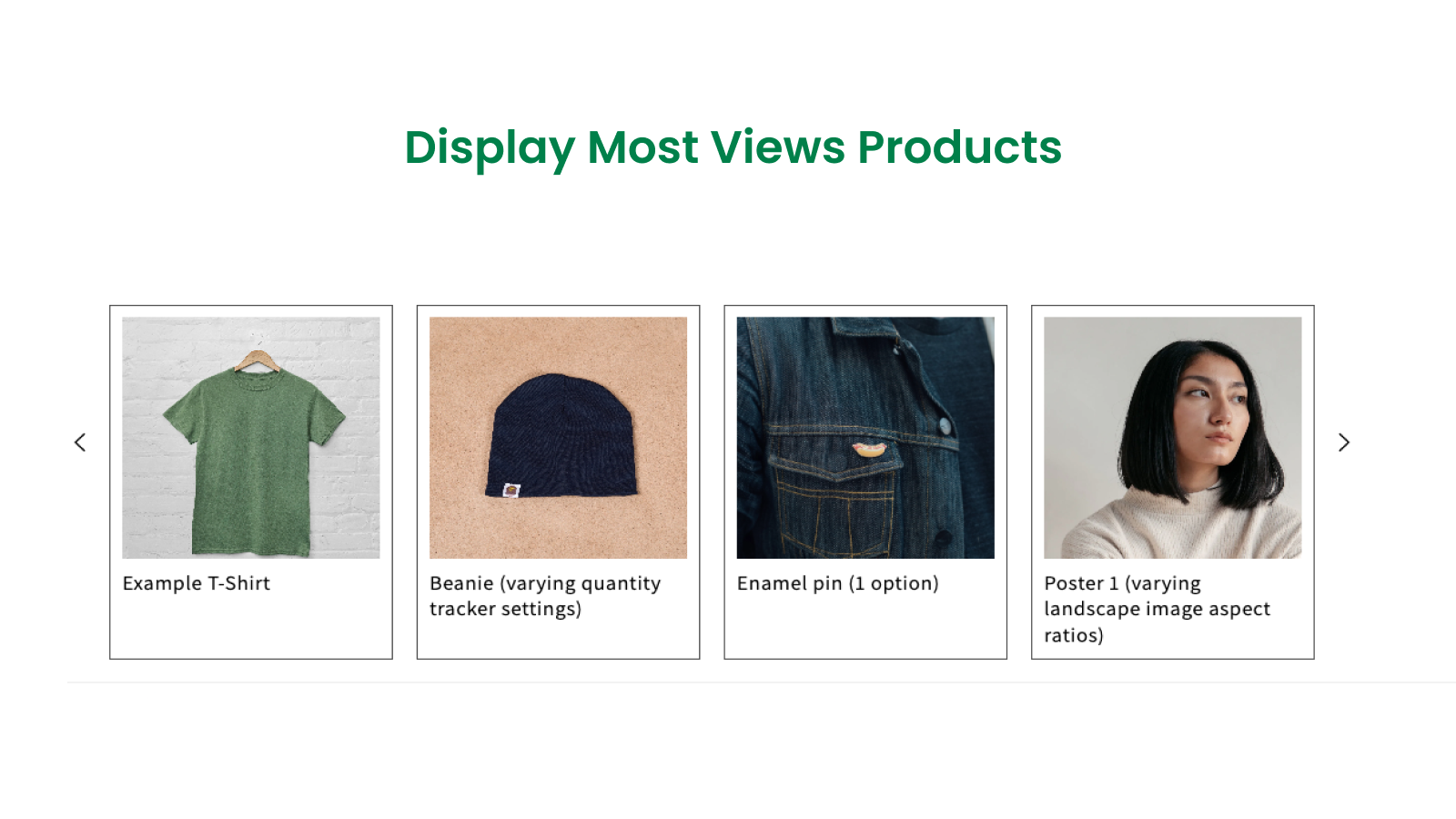 Most Viewed Products