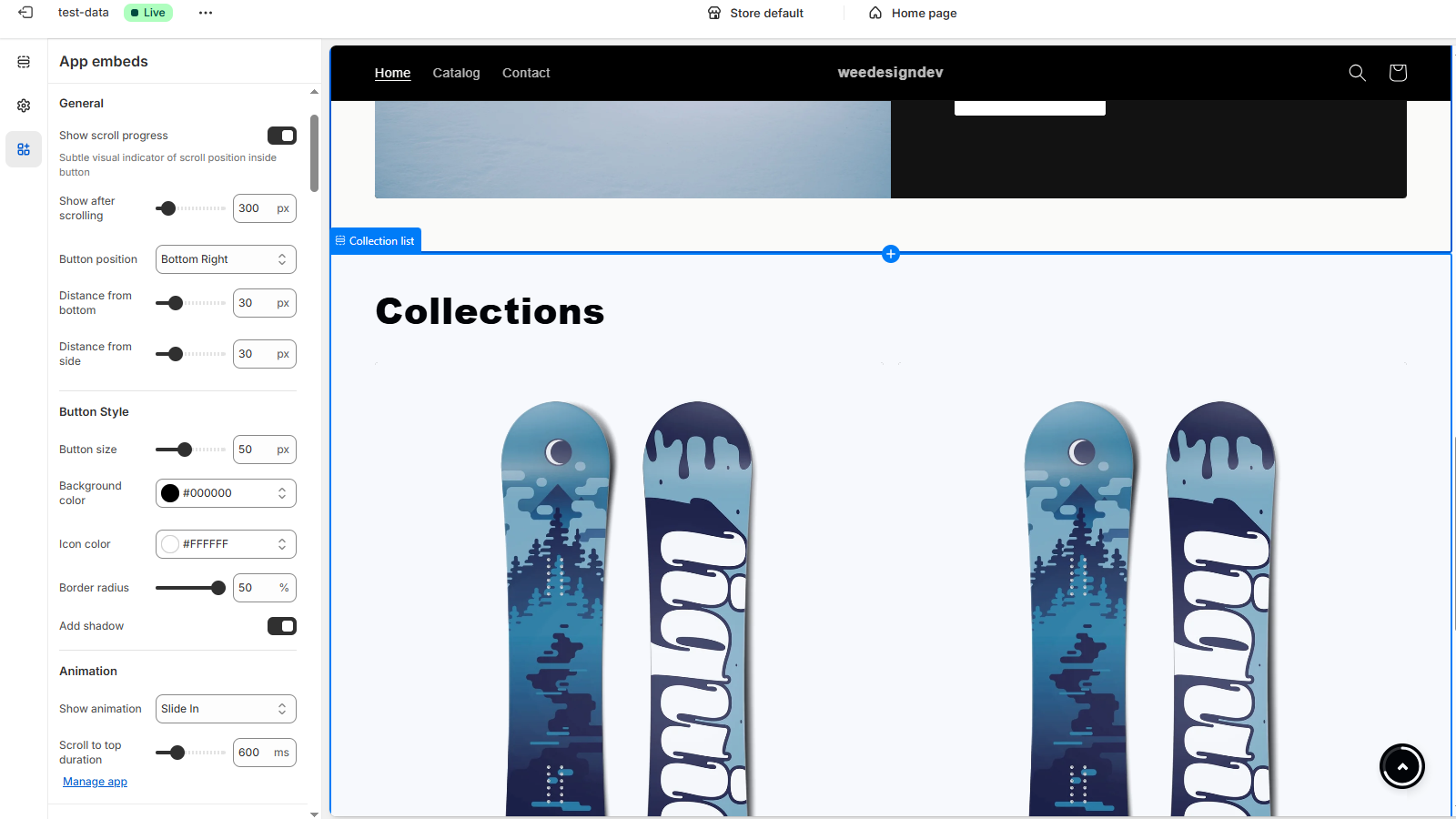firwood Back To Top Example 2