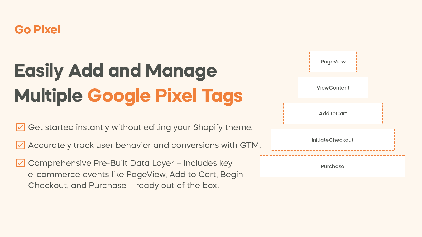 Easy to setup and manage multiple pixels
