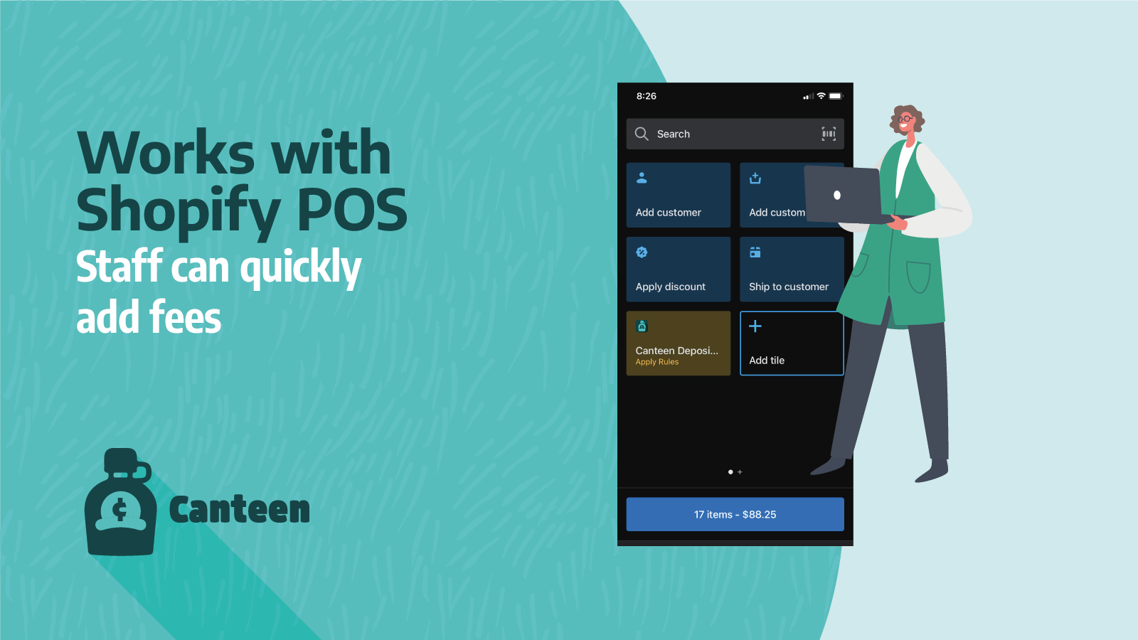 Supports Shopify POS