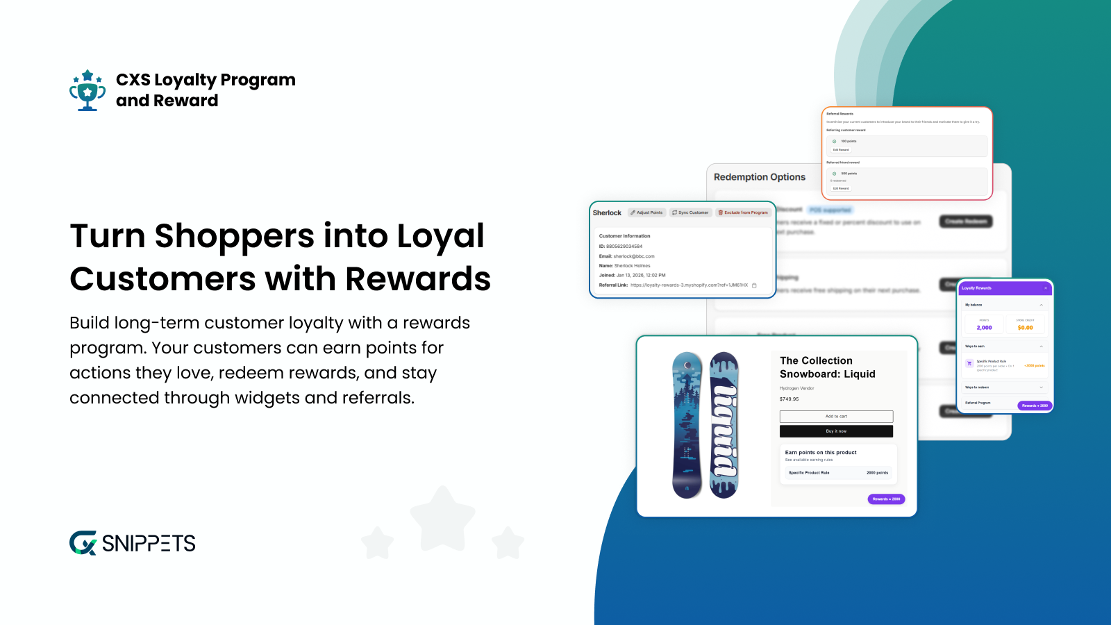 Turn shopper into Loyal Customers with Rewards