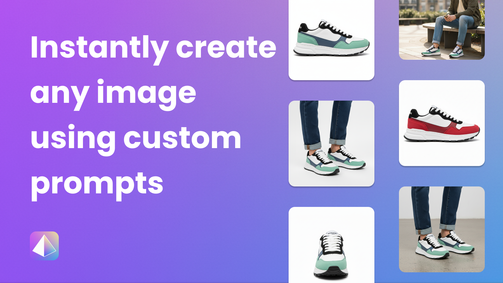 Instantly create any image using custom prompts