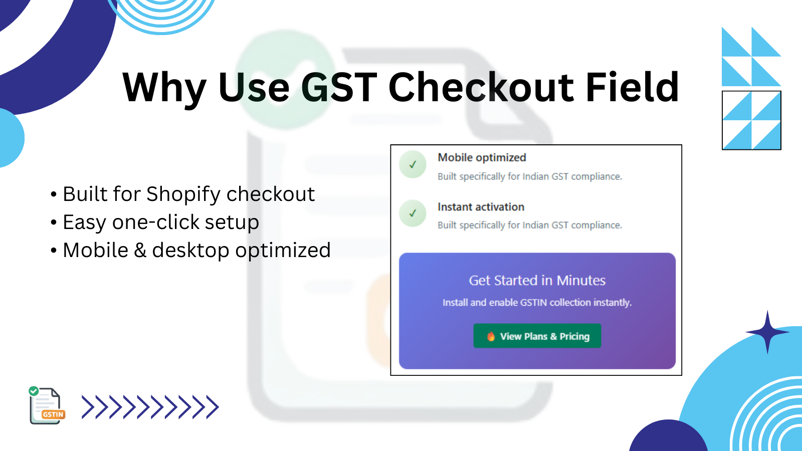 Checkout gst filed