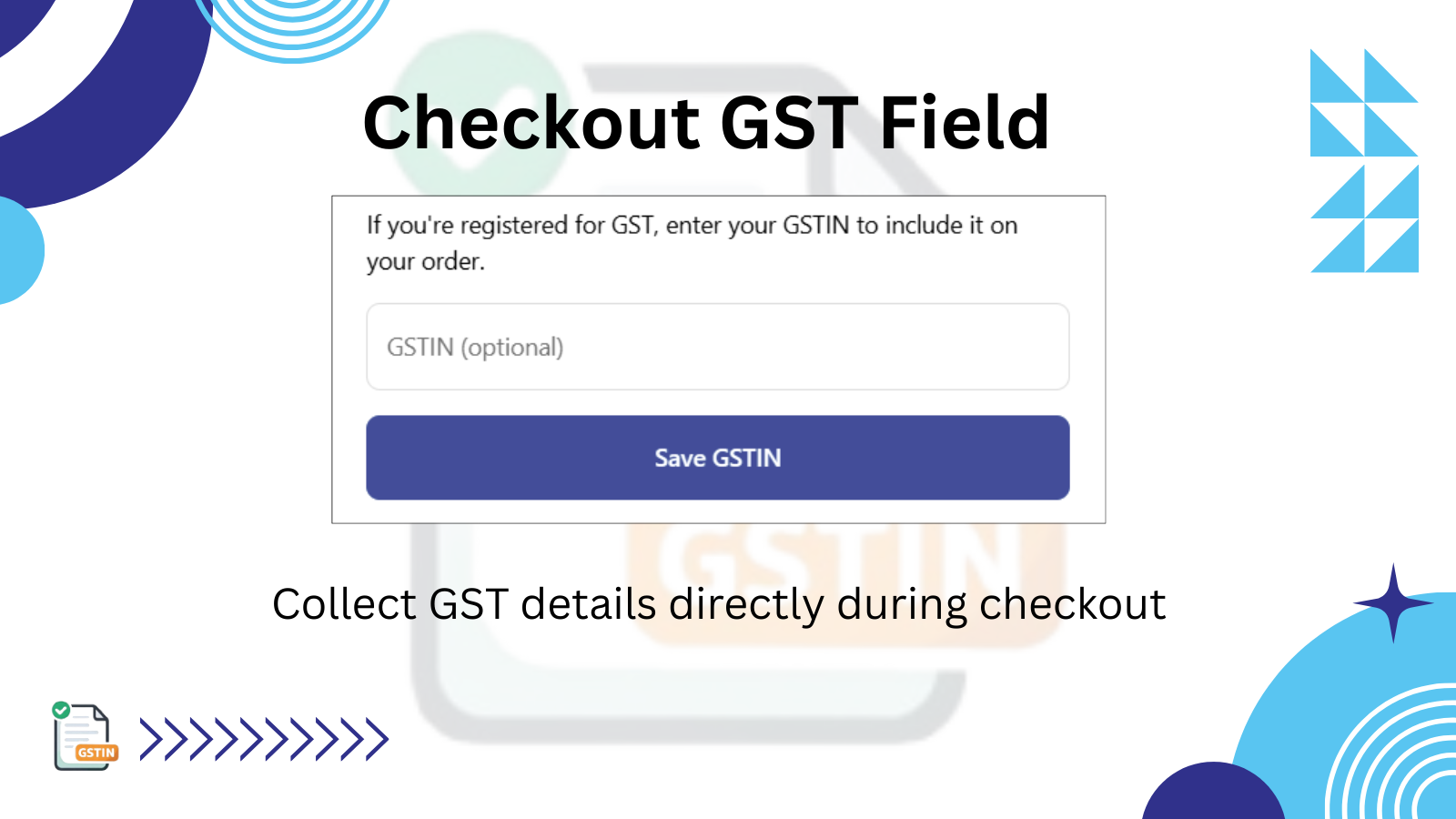 Checkout gst filed