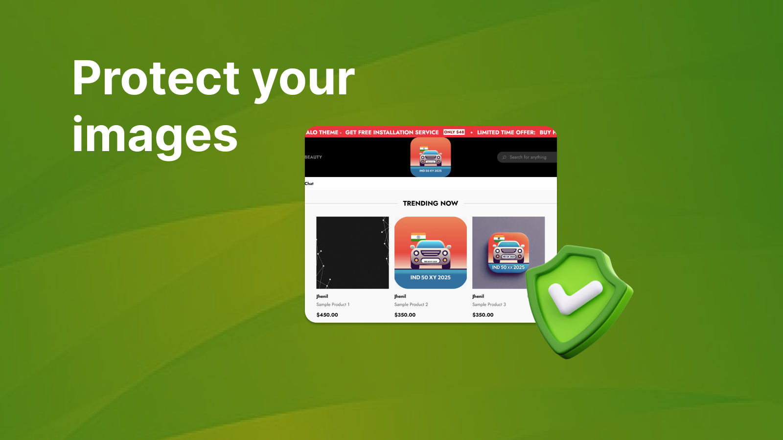 protect media and assets, prevent unauthorized use