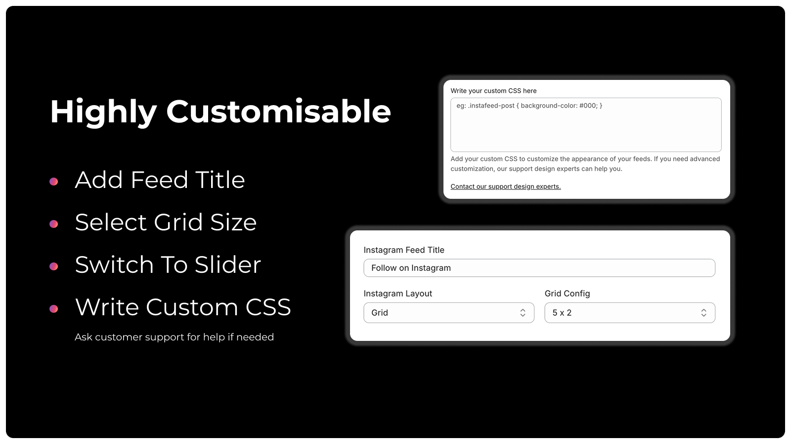 Customise your Instagram Feed