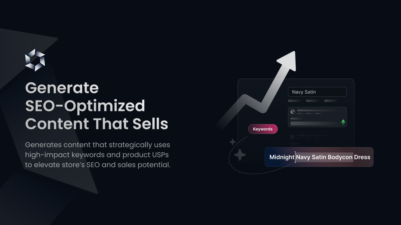 Generate SEO-friendly product descriptions & meta data in clicks