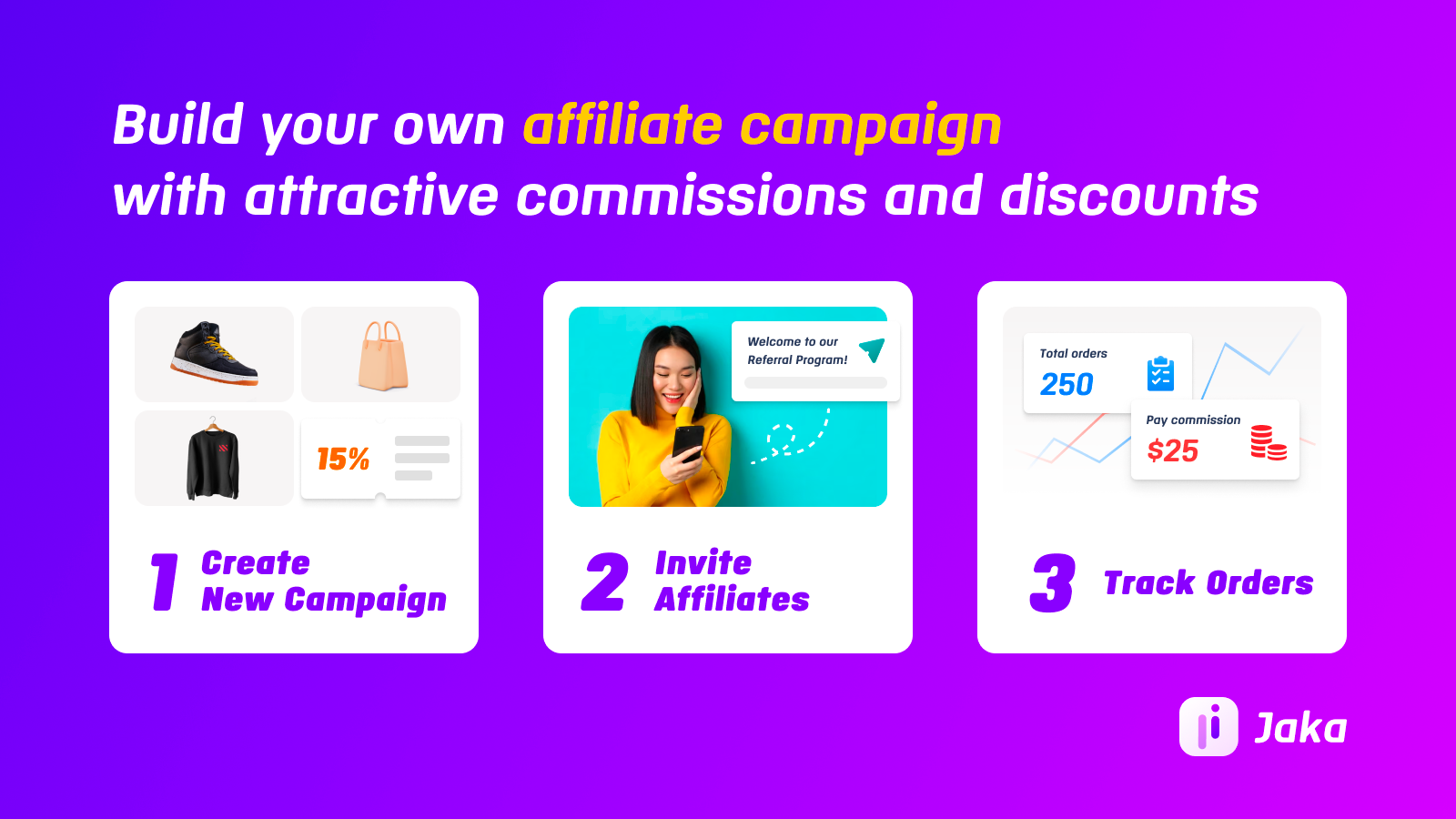 Jaka Affiliate Marketing &amp; Referral program for Shopify