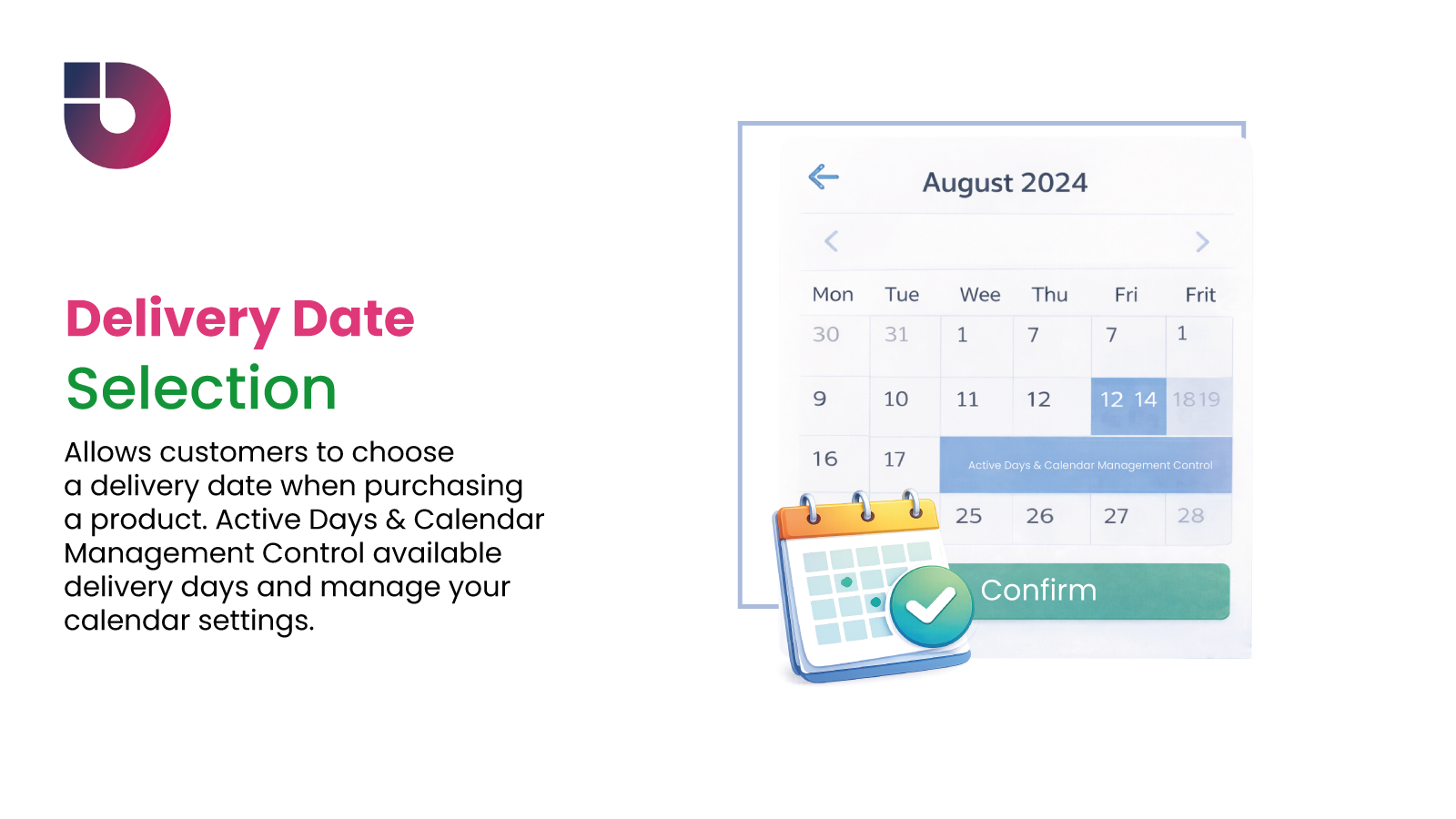 Delivery Date Selection