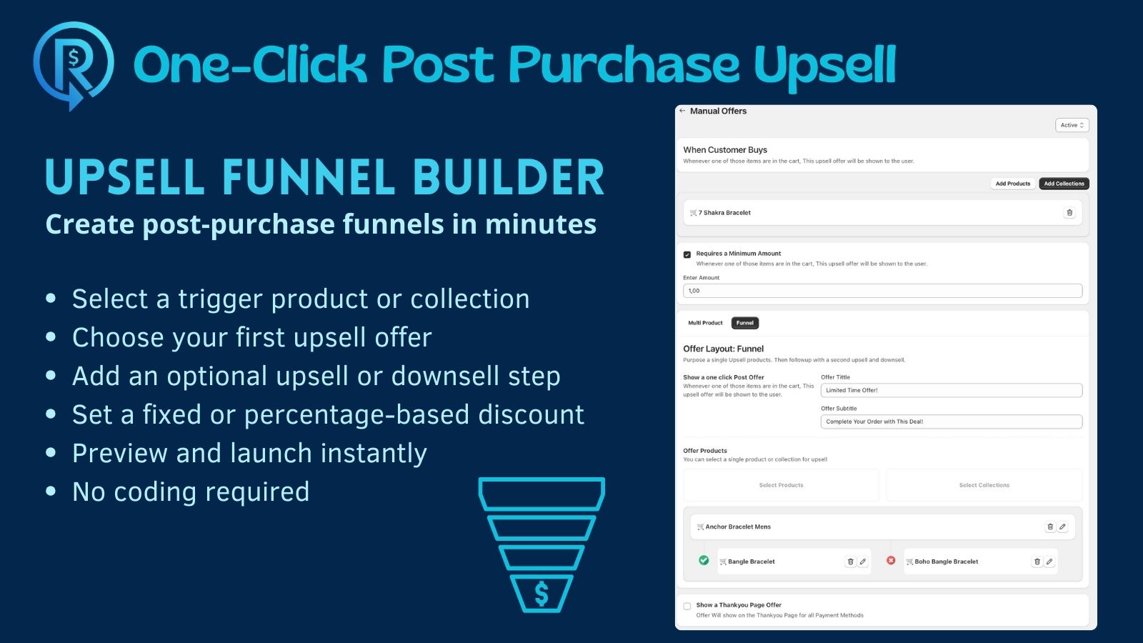 Upsell Funnel builder