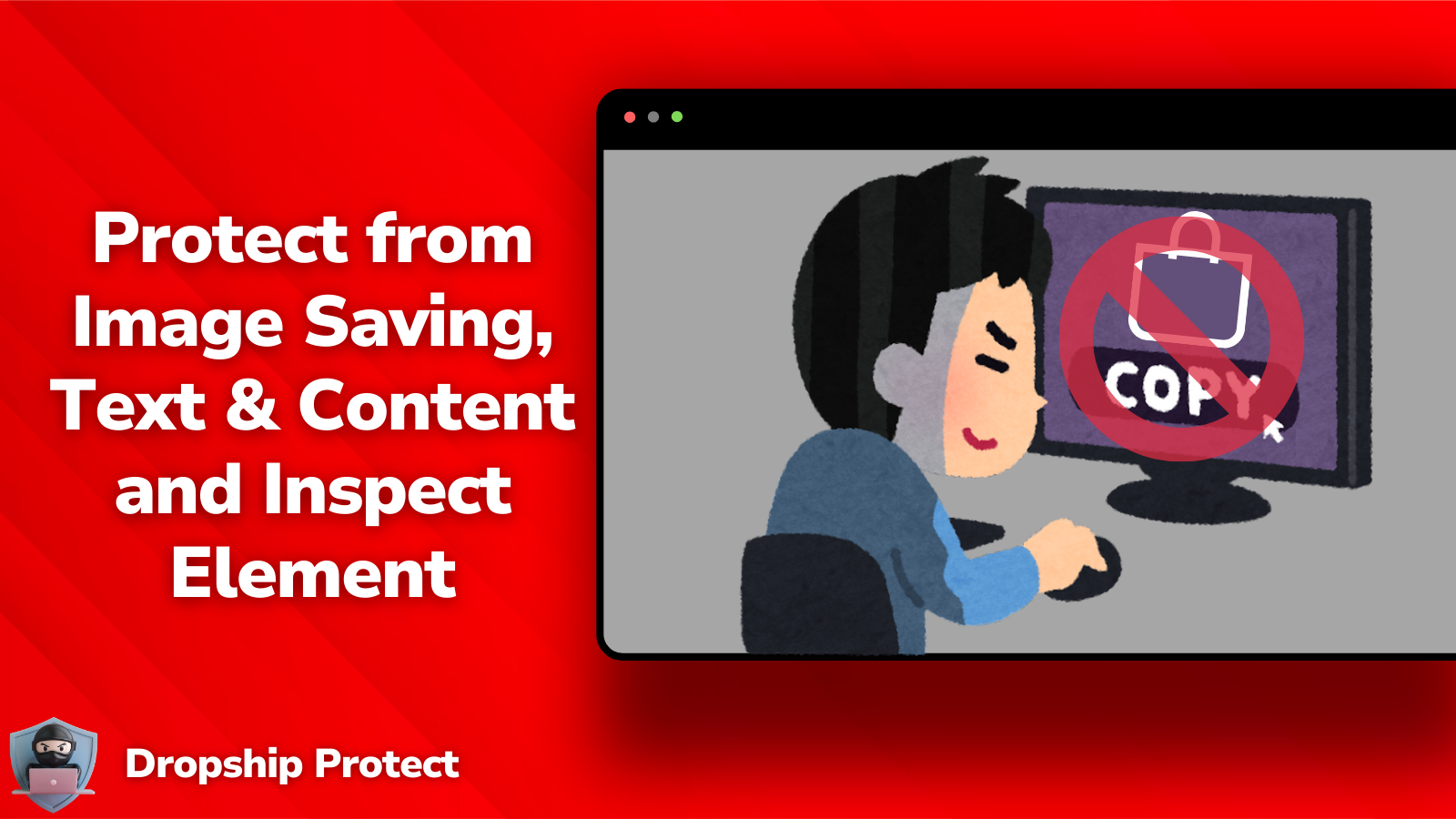 Dropship Protect - Protect Image Saving, Text & Content