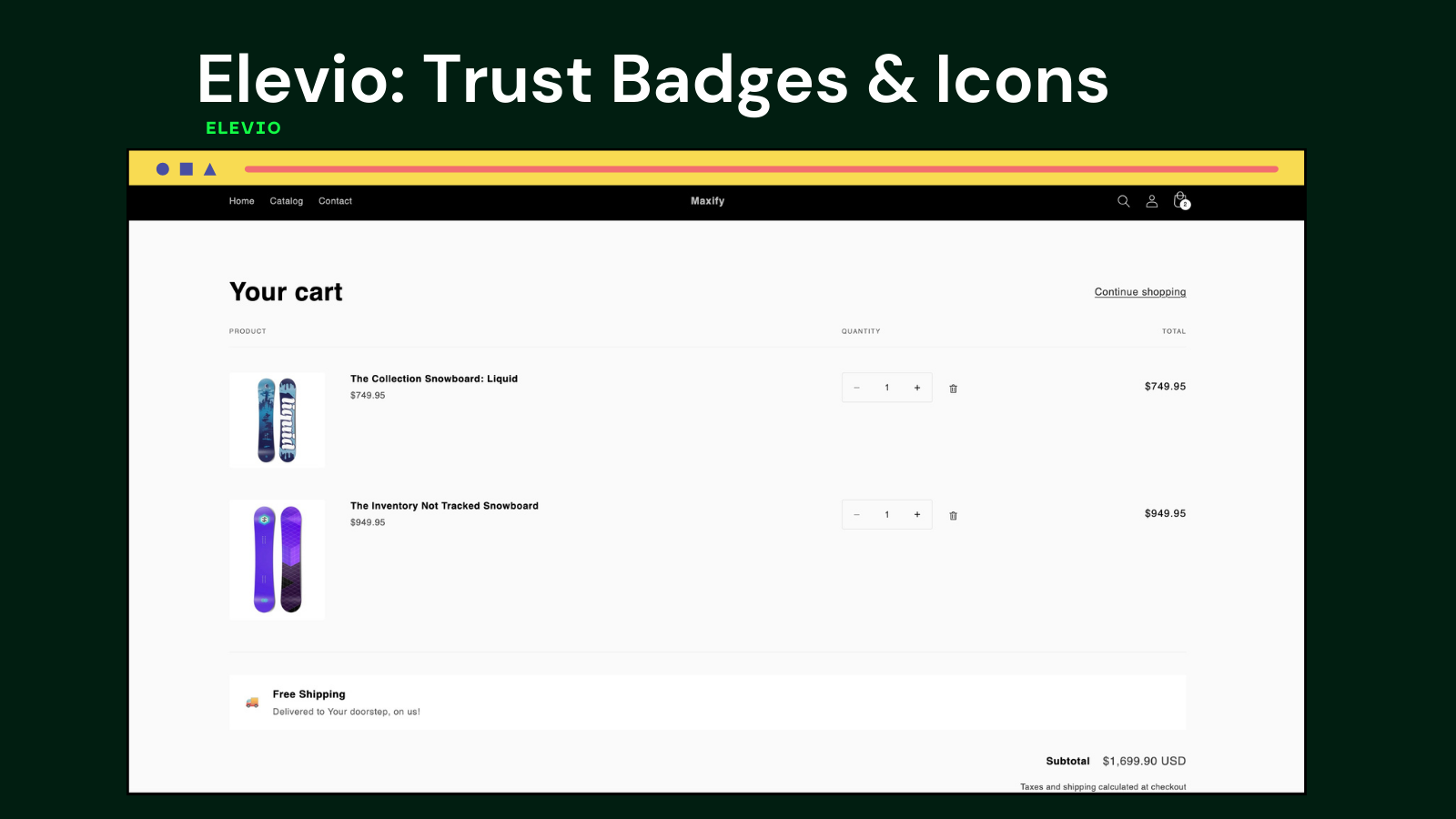 Elevio: Trust Badges & Icons