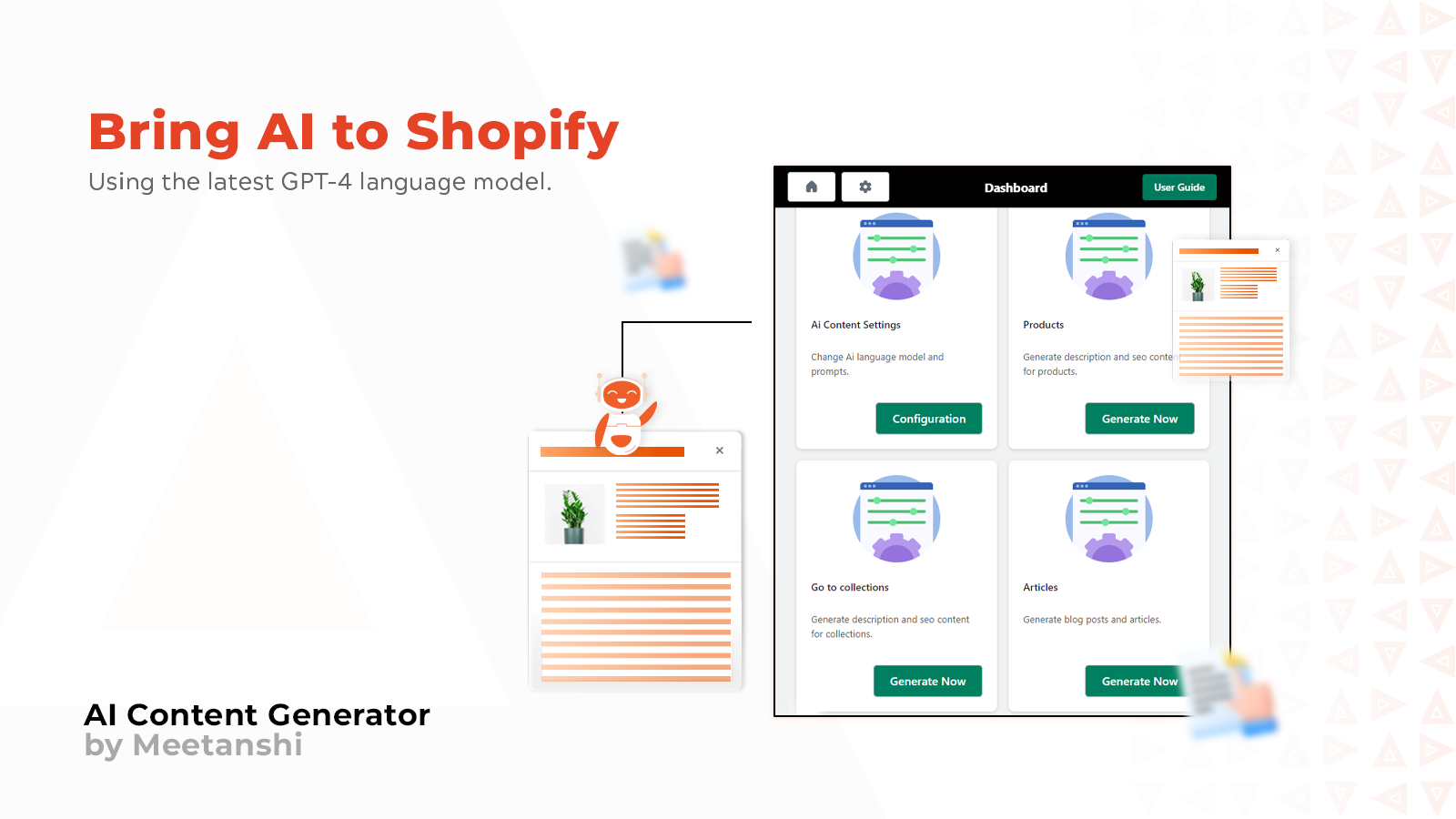Meetanshi AI Content Generator