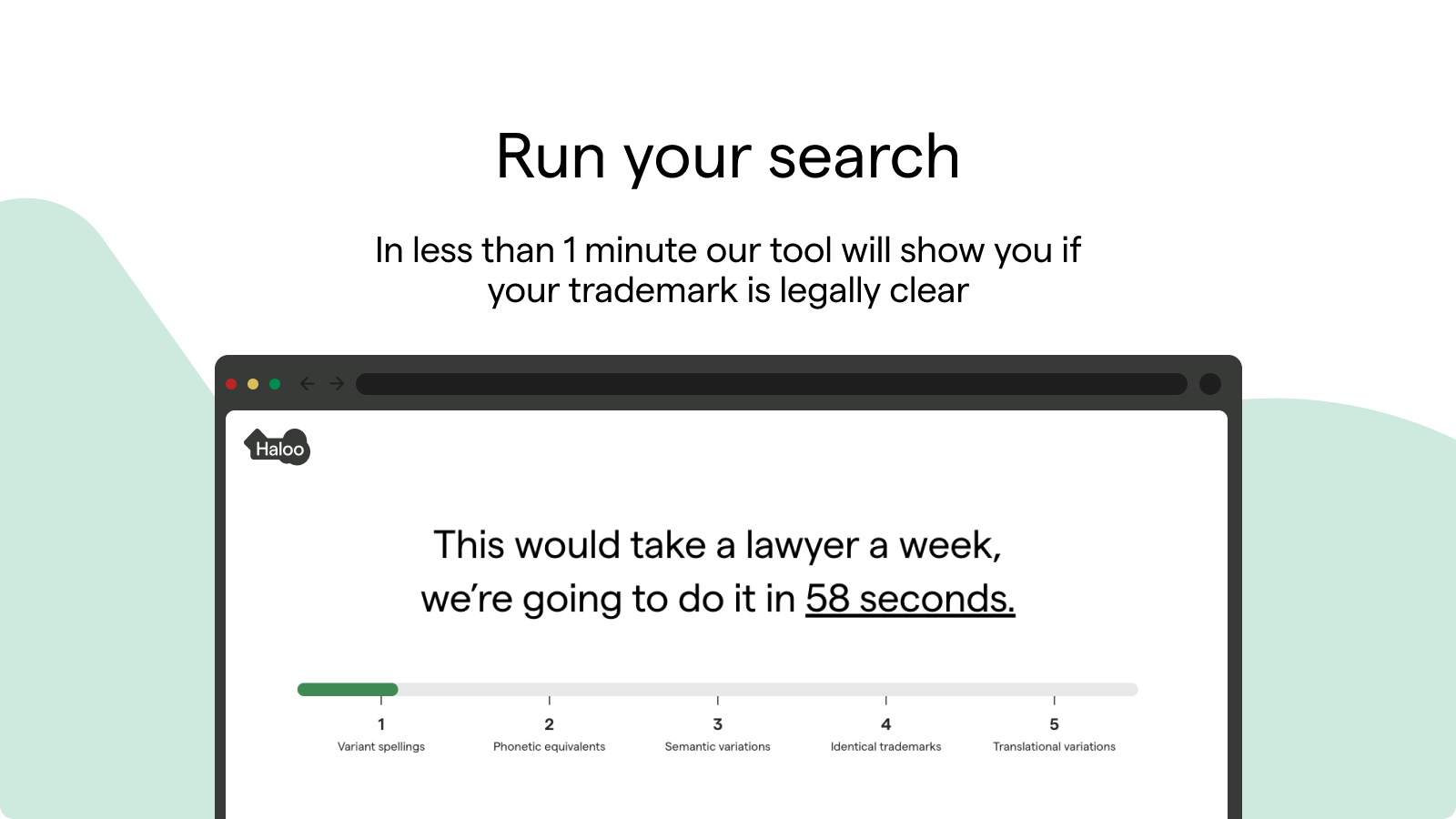 Run your trademark search