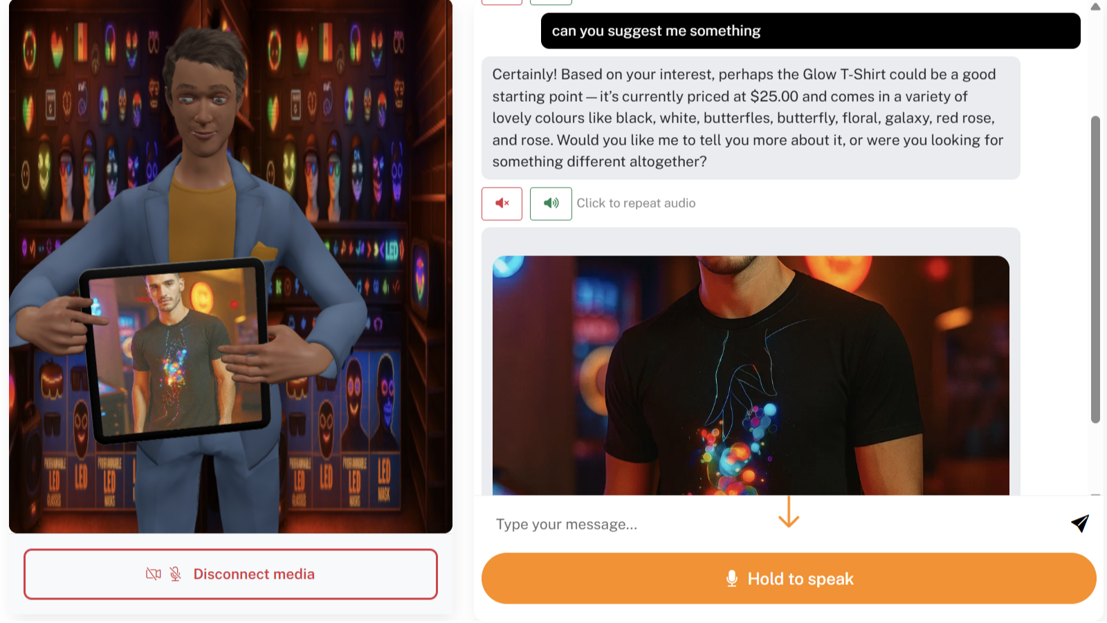 Product demostration