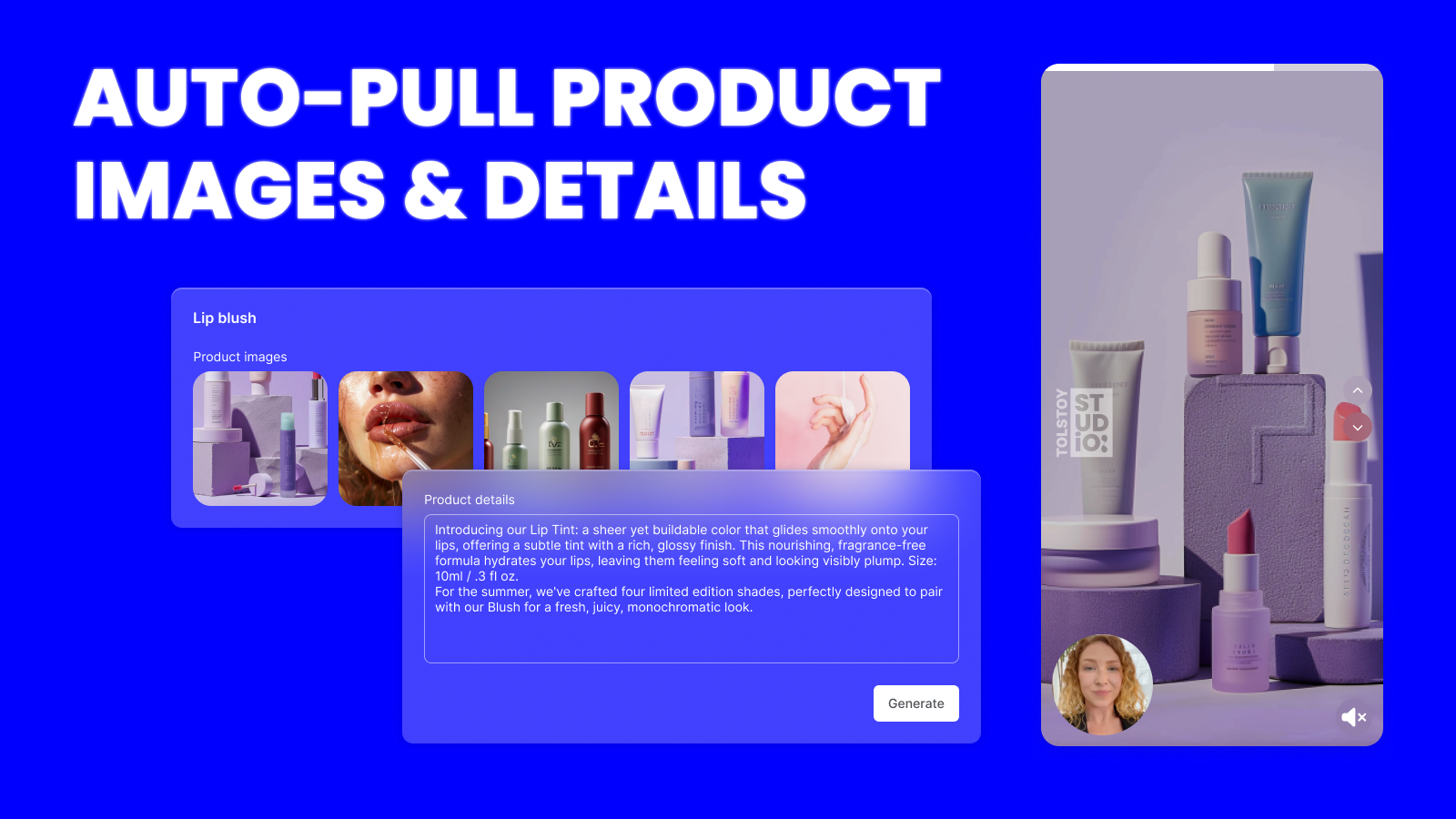 Auto-Pull Product Images and Details