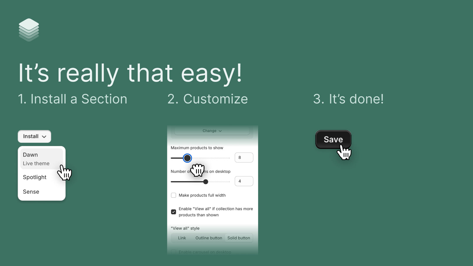 LoTS: Easy as 1, 2, 3