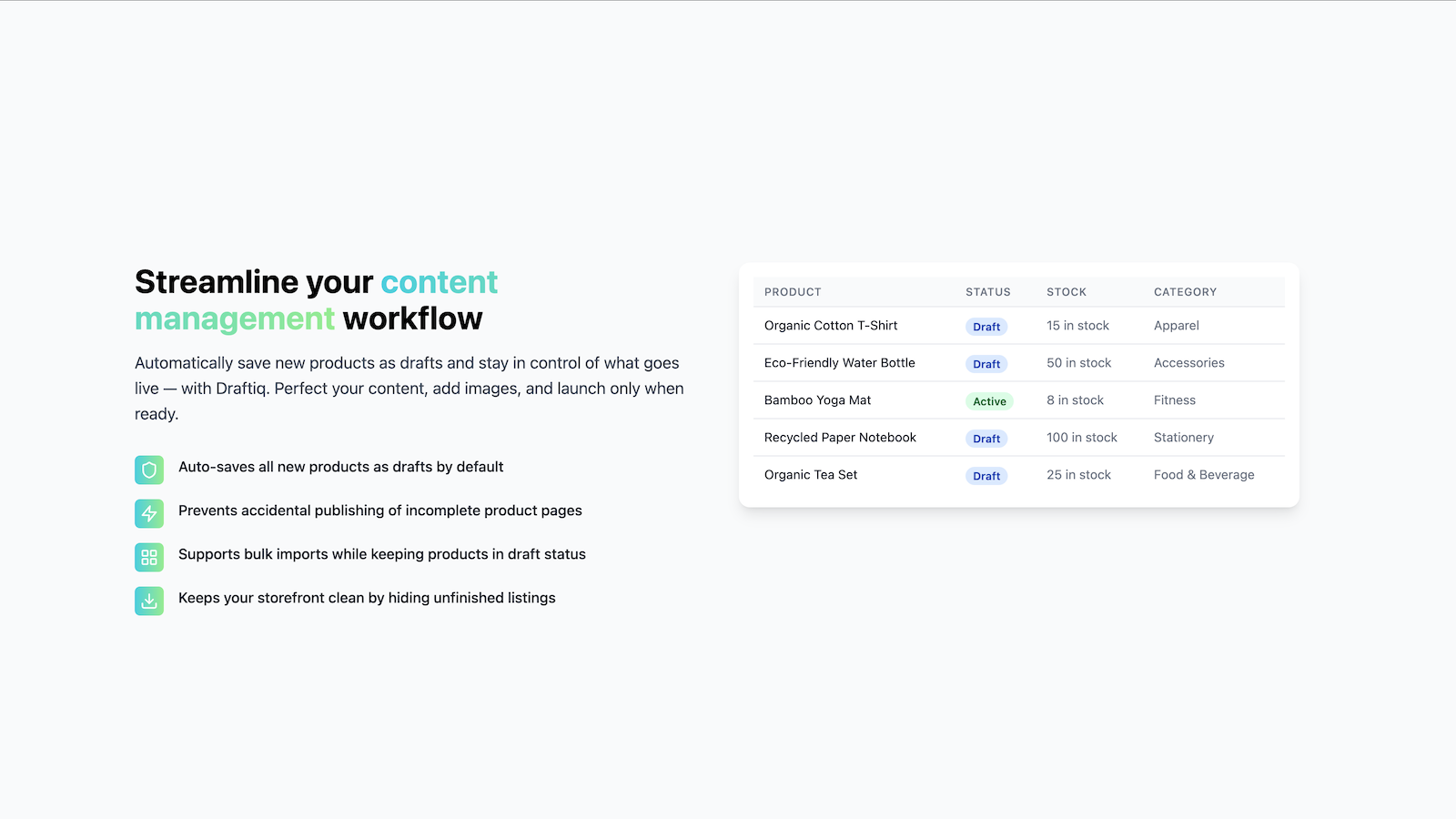 Experience the Magic of Draftiq