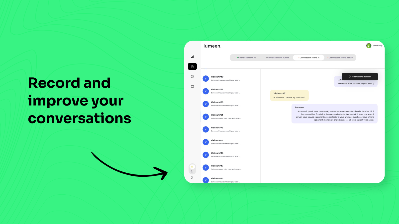 Record and improve your conversations