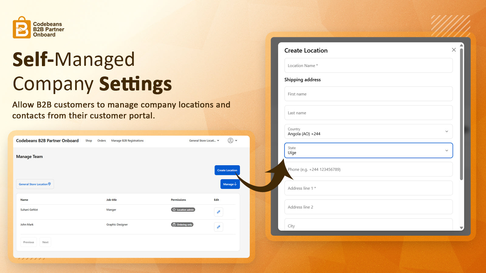 Self-Managed Company Settings
