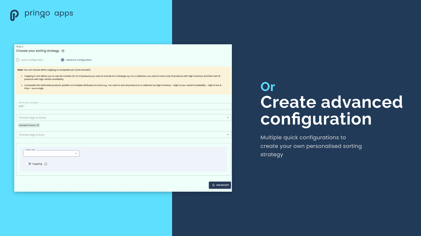 Product and Collection sort - Pringo apps