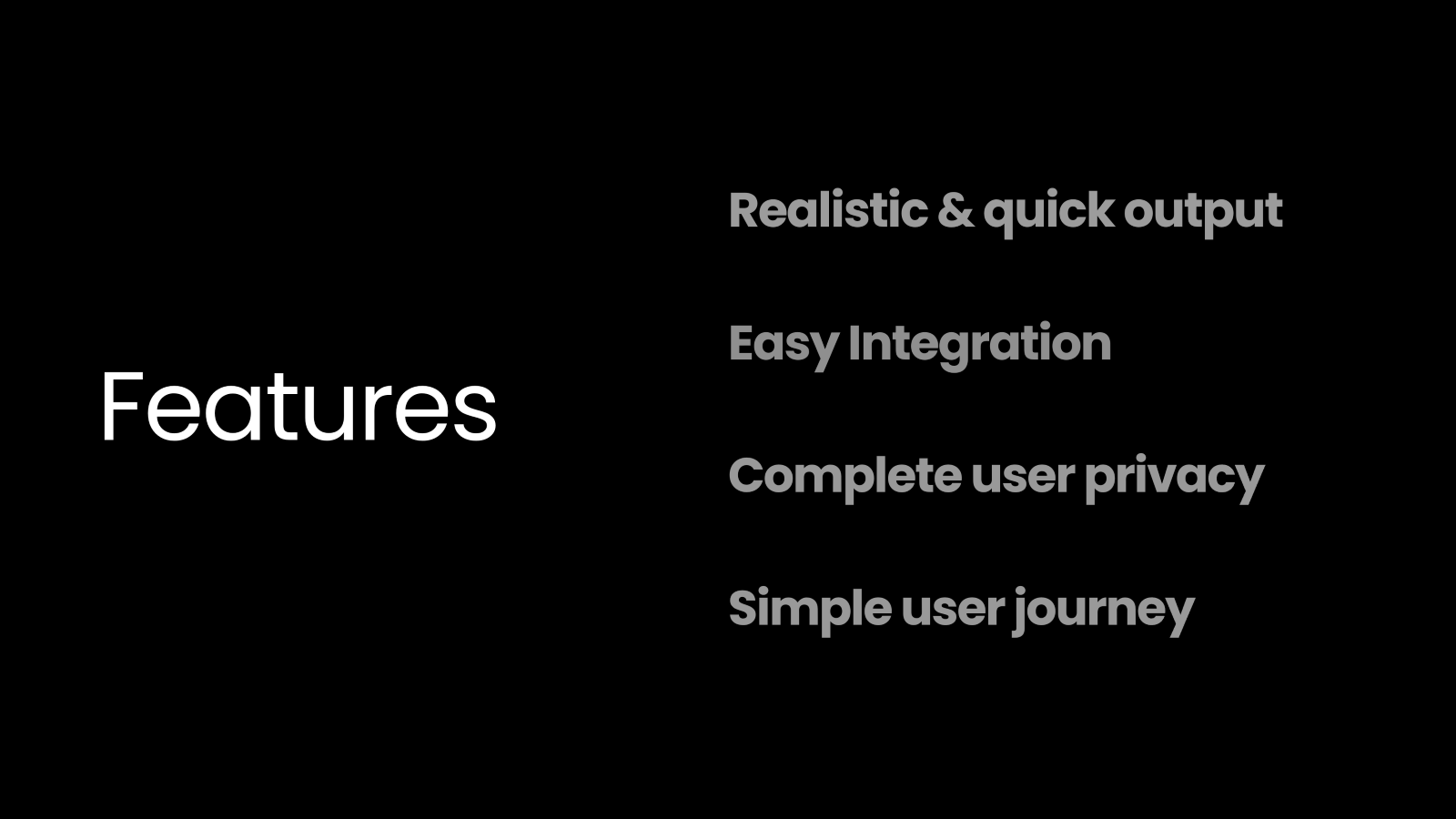 Rupantar AI - Virtual Trial Room - Features
