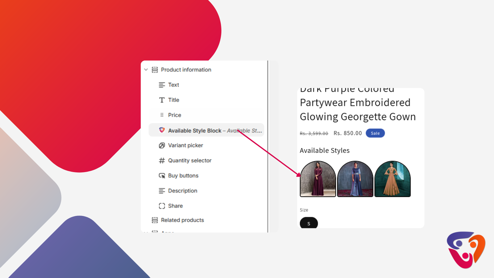 Variant at any place