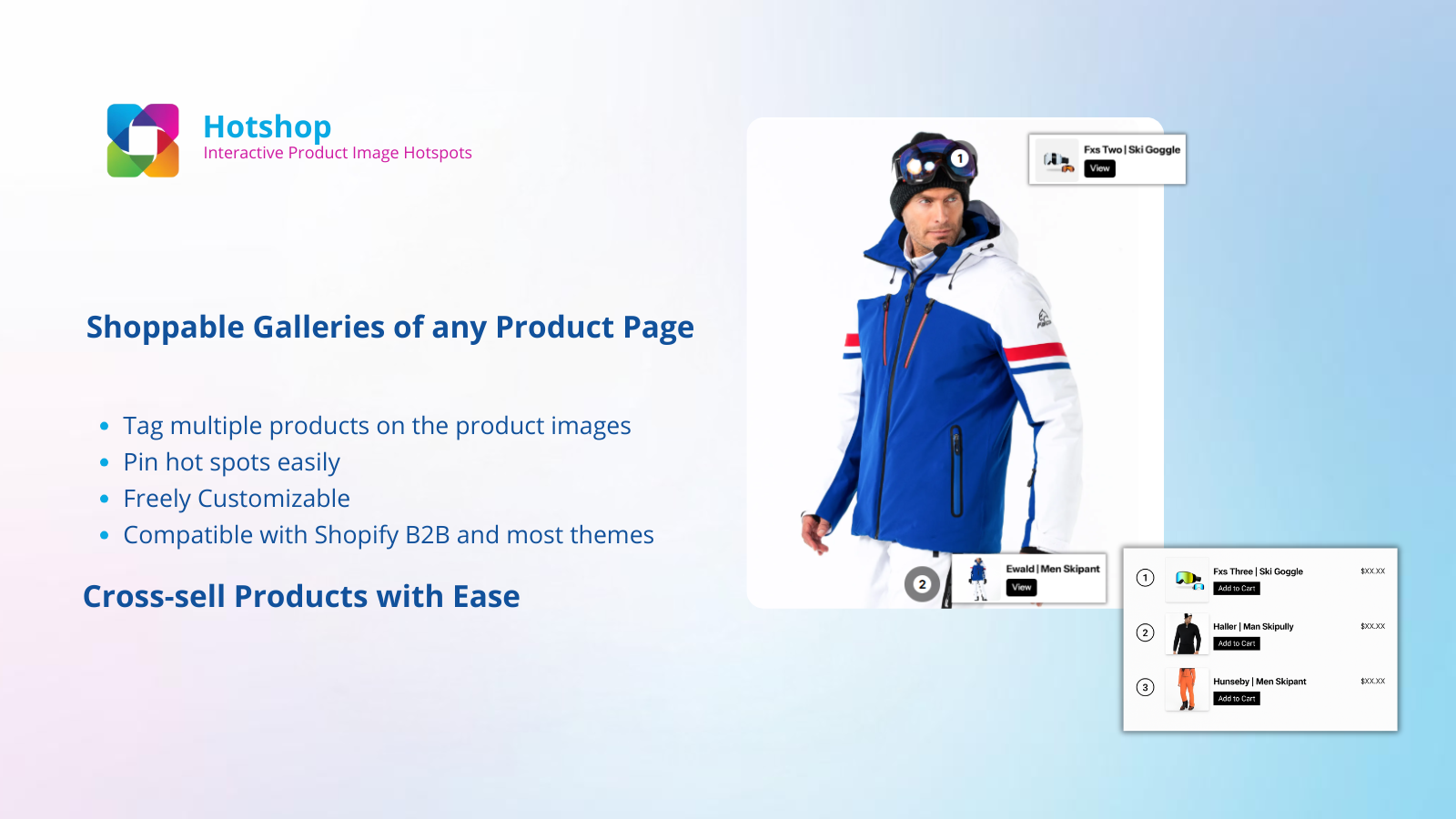 Make the product image carousel interactive 