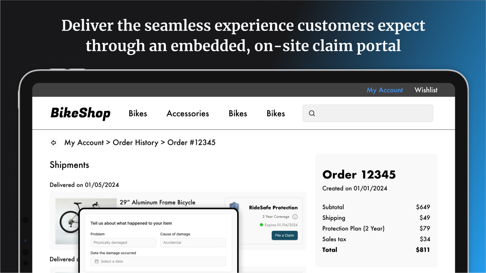 Deliver the seamless experience customers expect through an embe