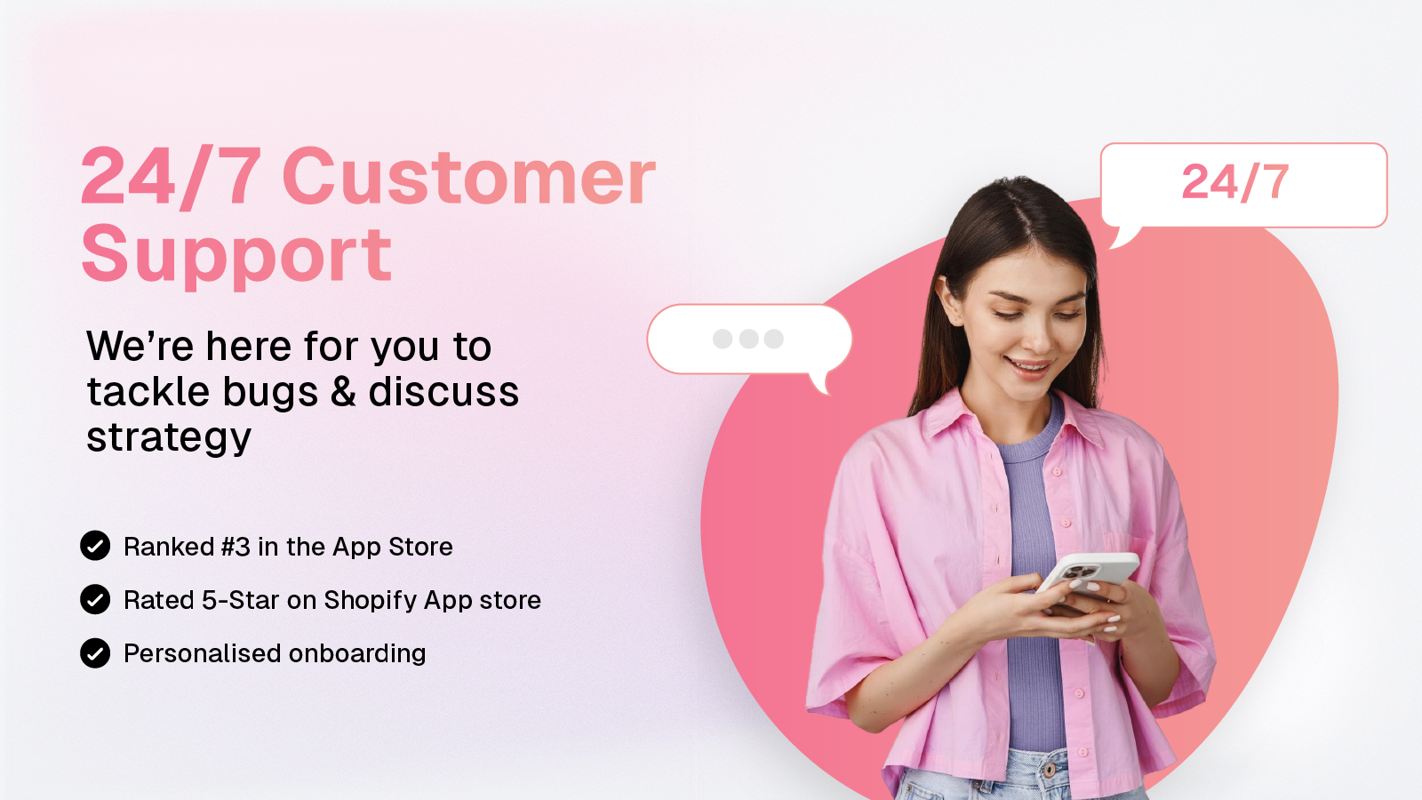 Get world-class customer service with personalized onboardings