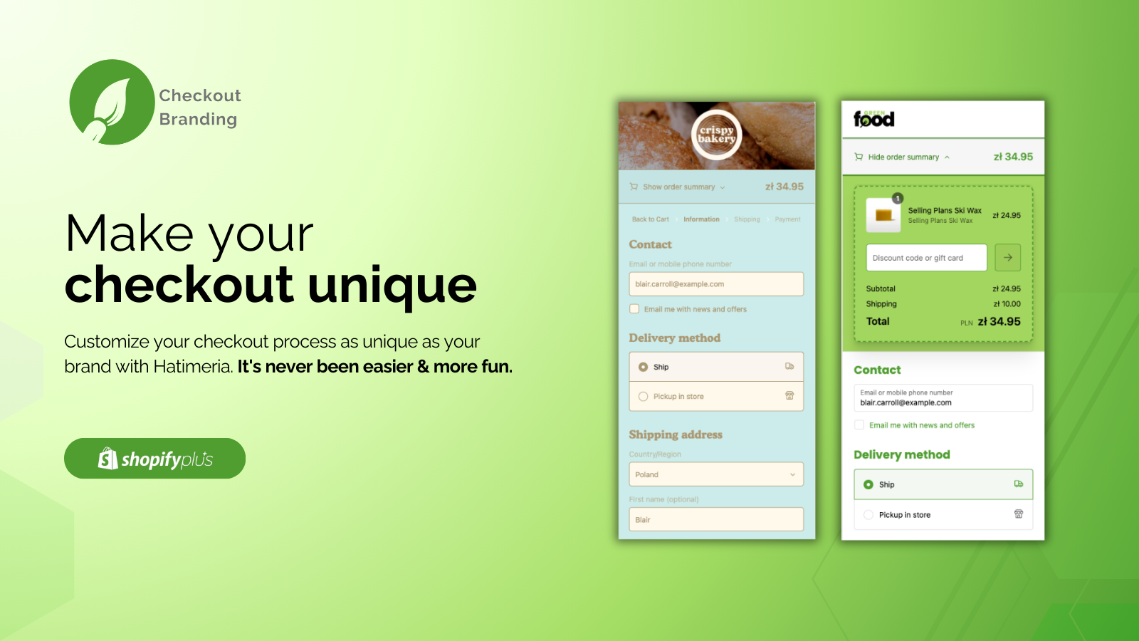 Hatimeria Checkout Branding 