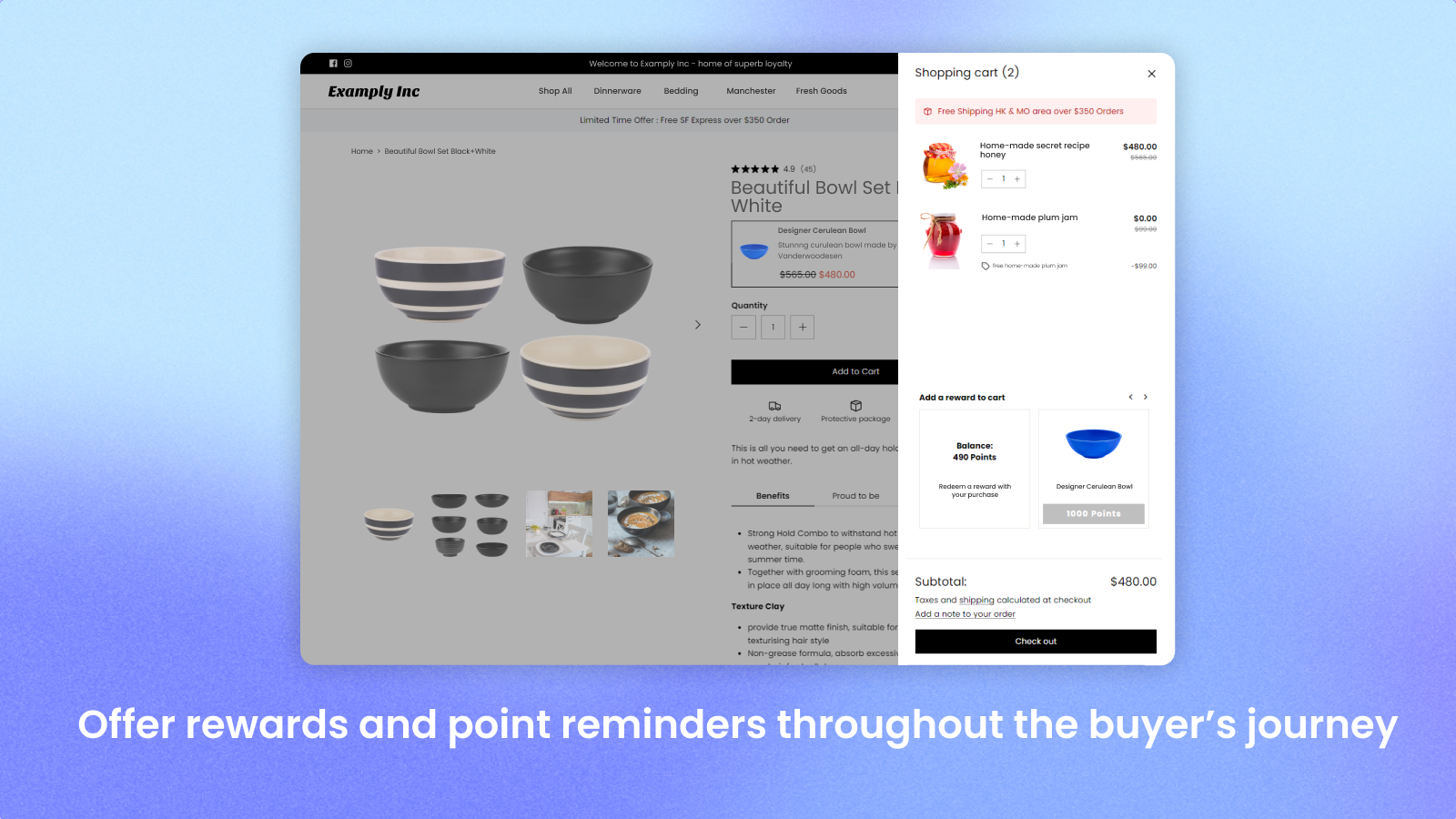 Showcase loyalty throughout the buyer's journey