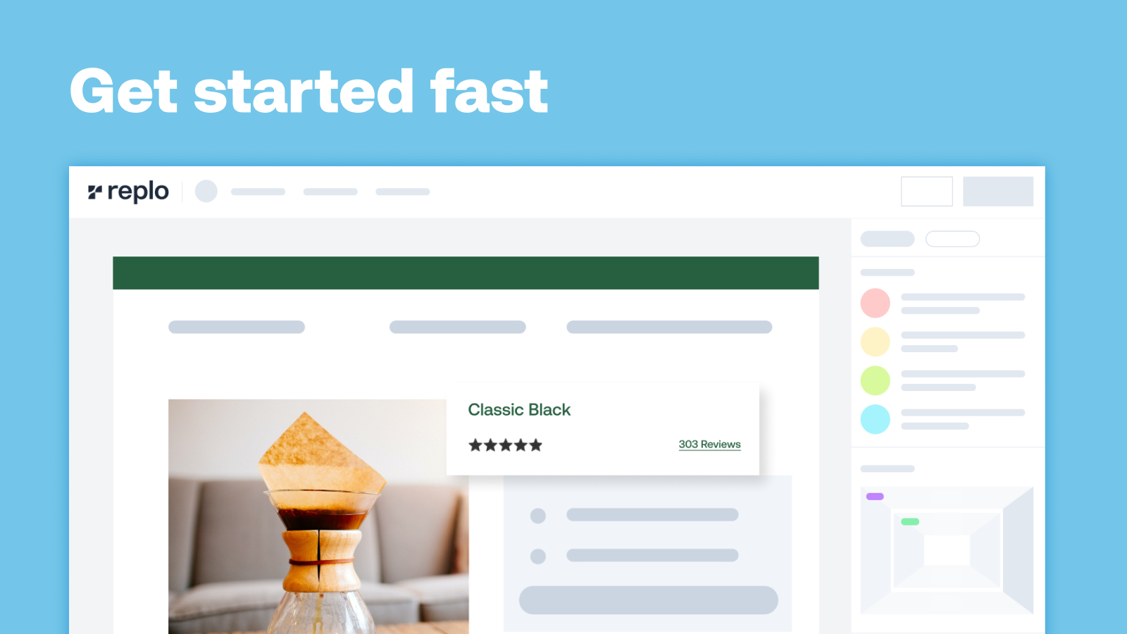 Build visually or use page and section templates to start fast