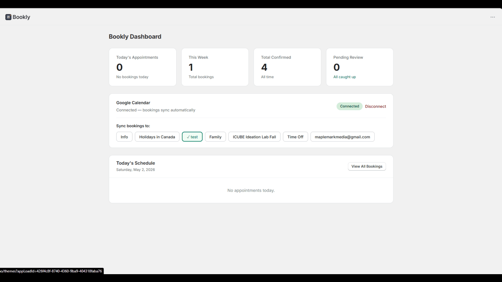 Admin Dashboard