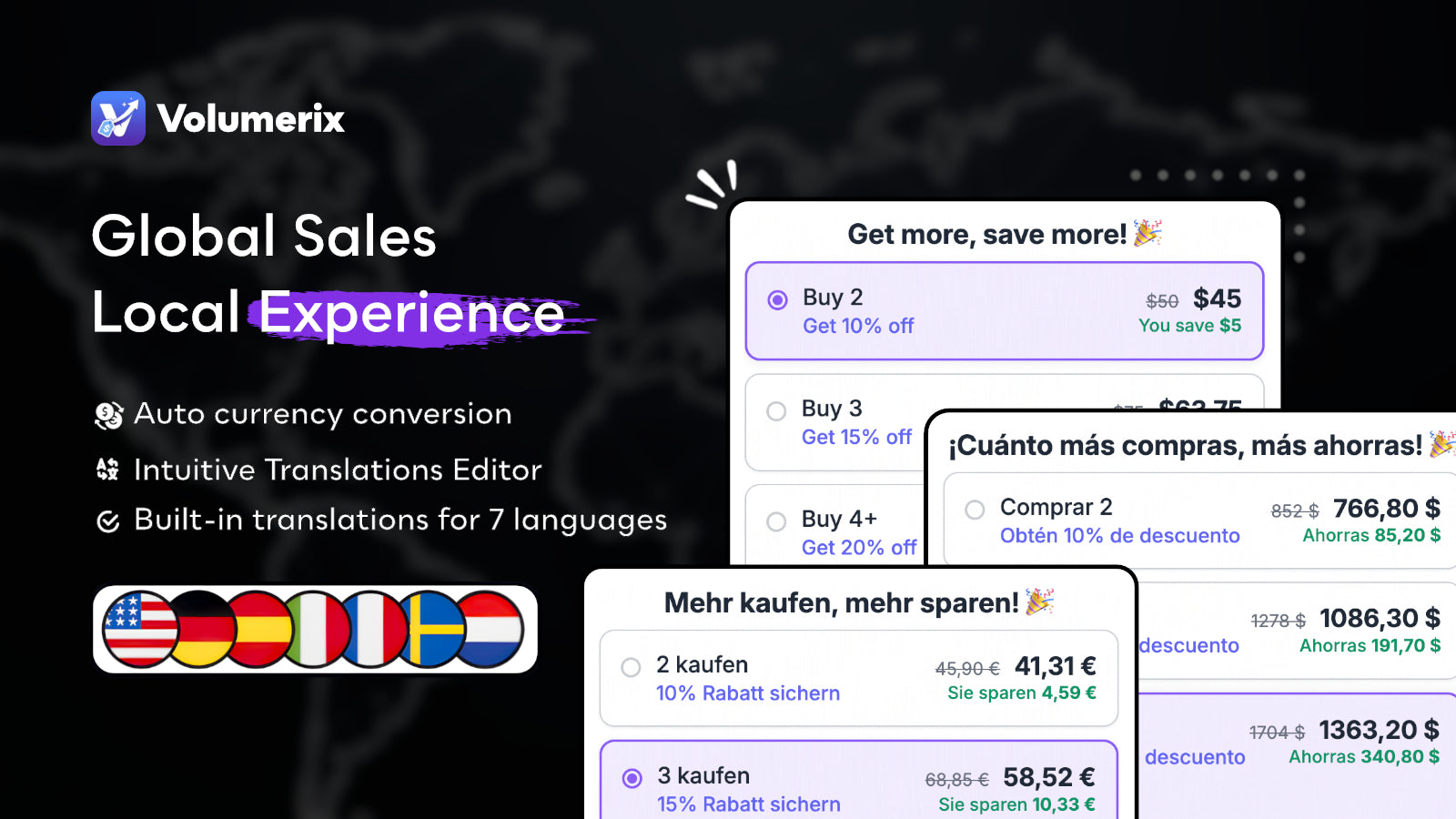 Global Sales, Local Experience