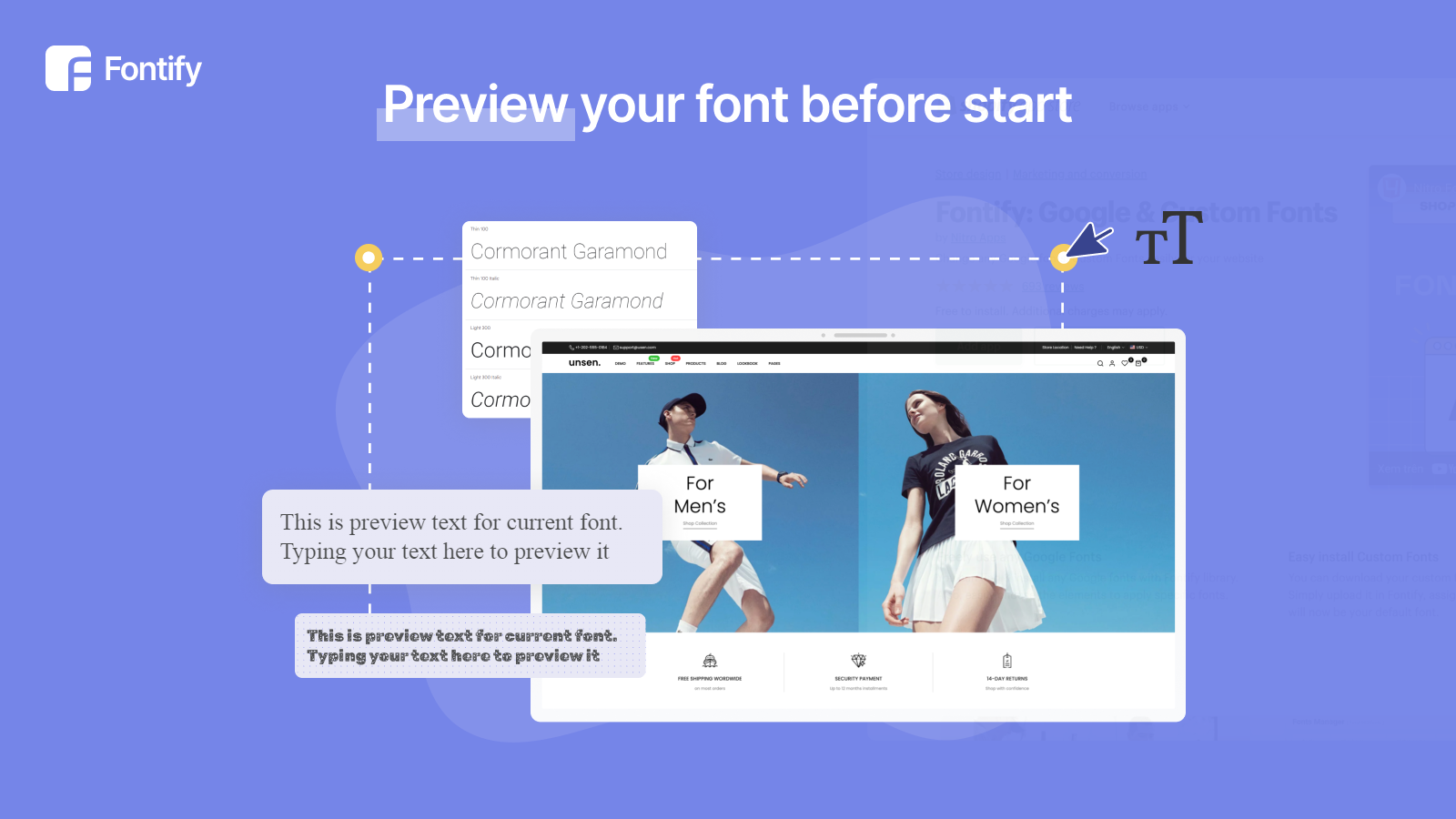Preview your font