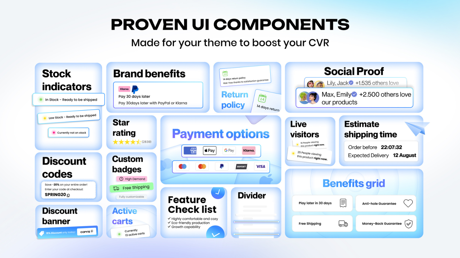 Stack - ui components