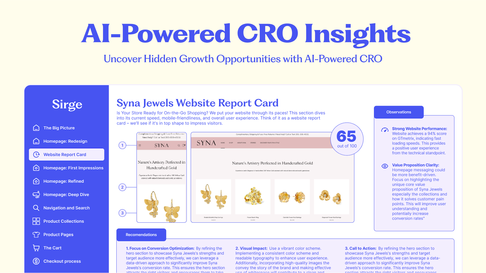 AI-Powered CRO Insights 