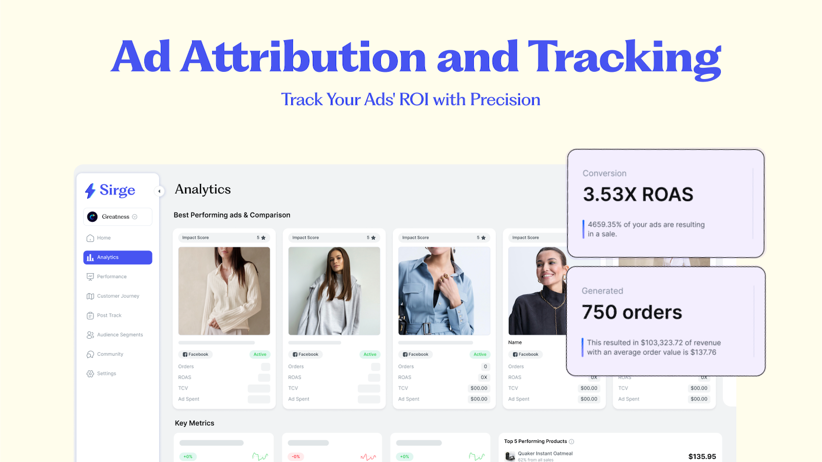 Ad Tracking Made Easy. Track Your Ads' ROI with Precision