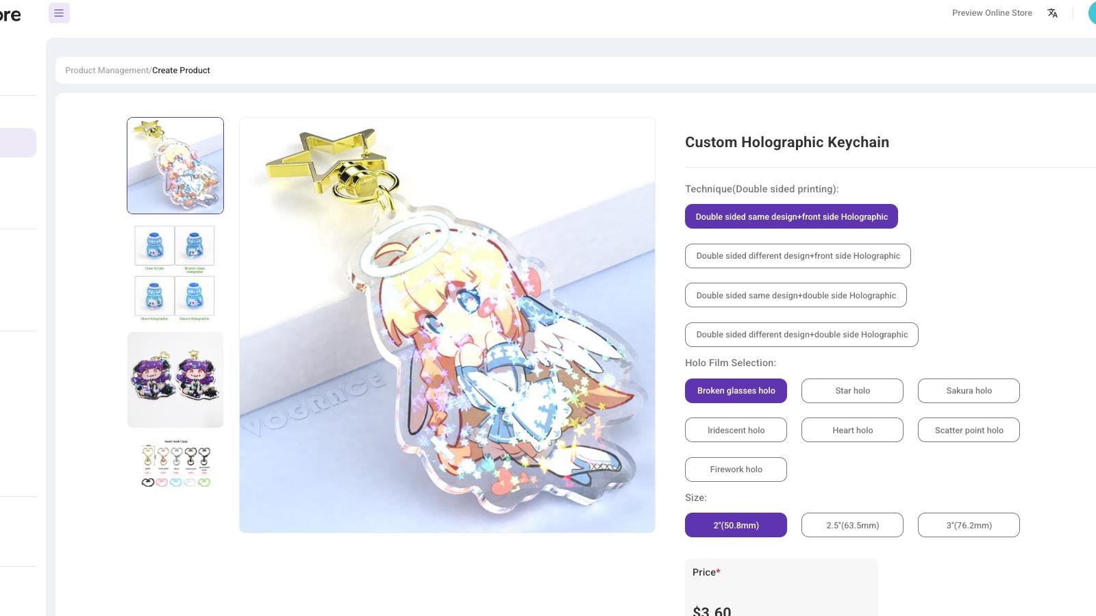 order status, supporting filtering, detail viewing and logistics