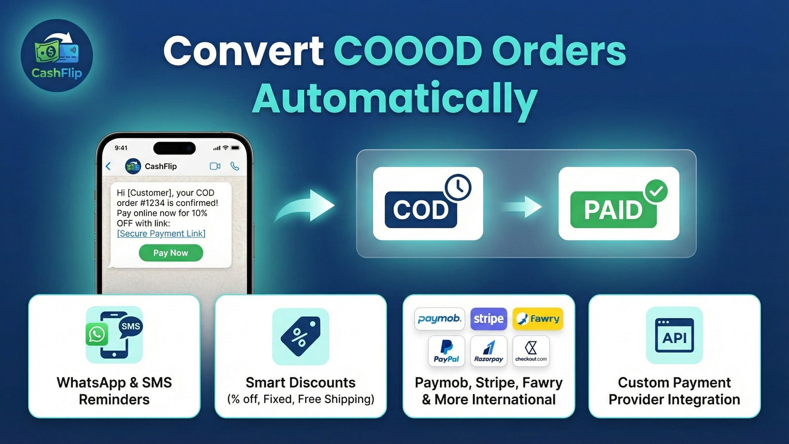 OTP verification screen preventing fake COD orders and fraud.