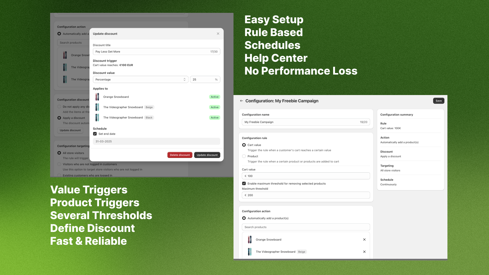 Freebie App Features