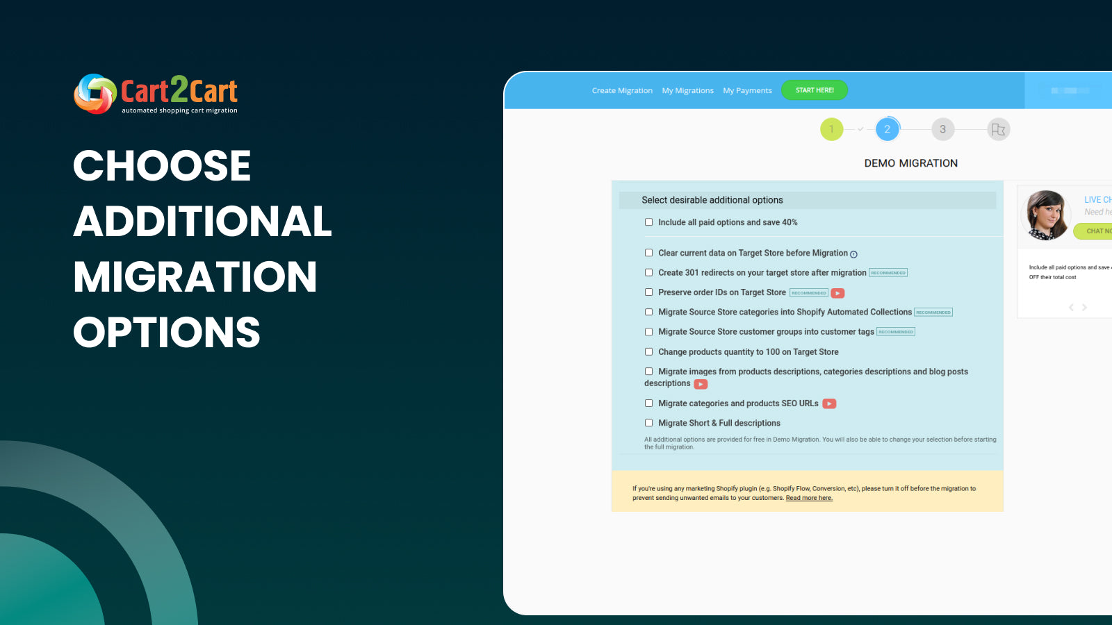 transfer prestashop to shopify