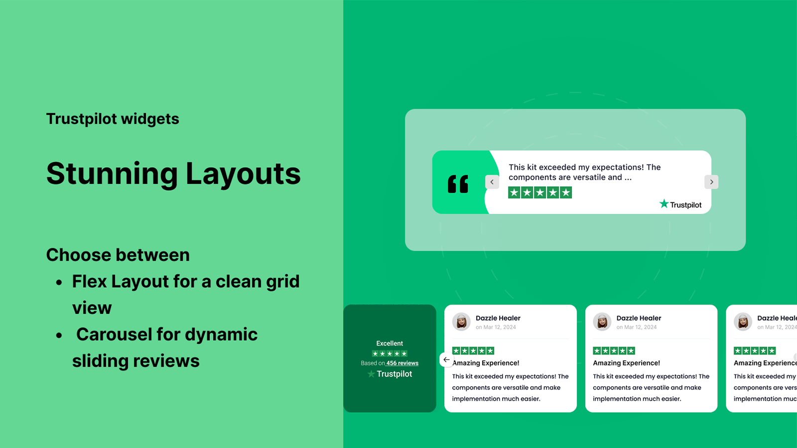 Trustio - Stunning trustpilot review widget layouts
