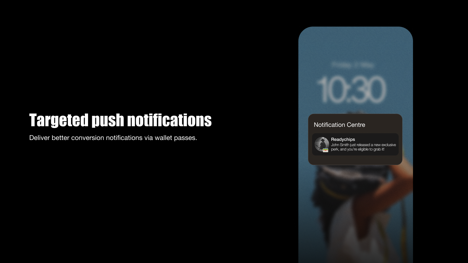 Targeted push notifications