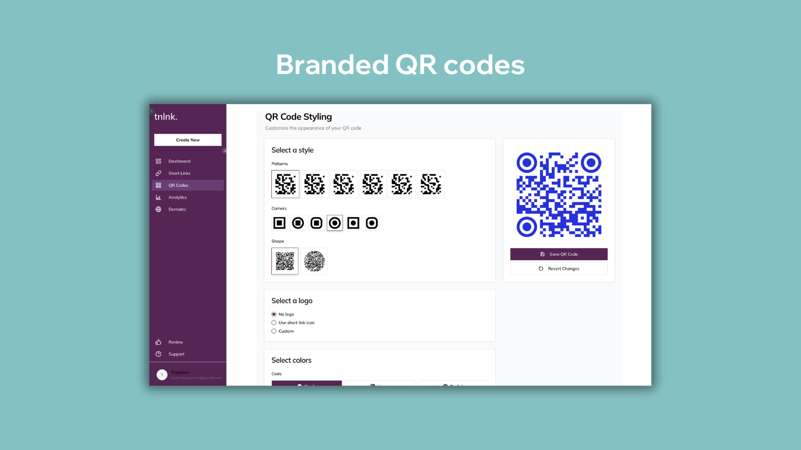 QR codes for Shopify