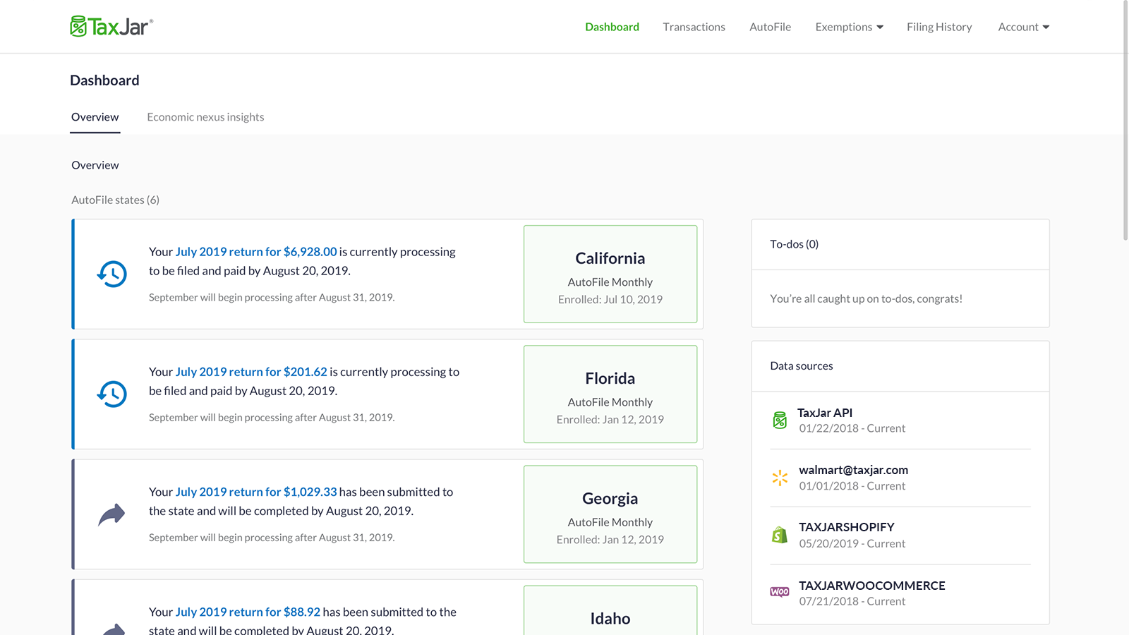 Seamless and Automatic Filing