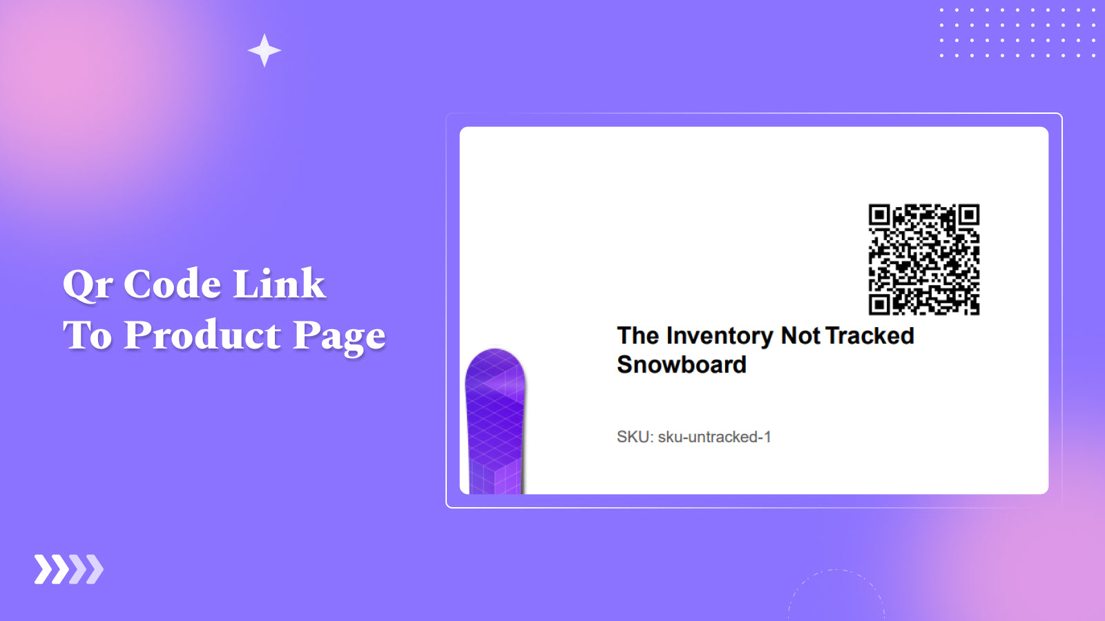 QR Code link to product page.